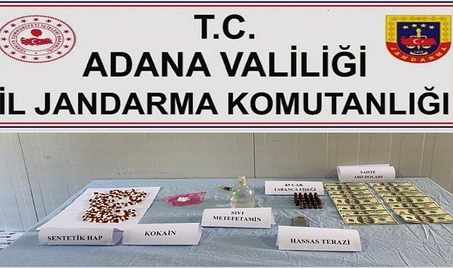 Adana'da uyuşturucu operasyonu