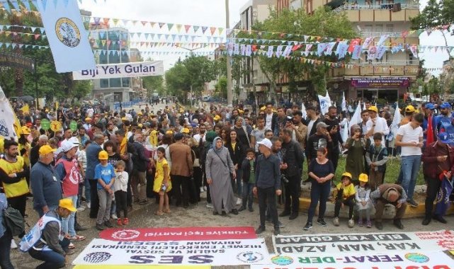 Adıyaman'da 1 Mayıs İşçi Bayramı kutlandı