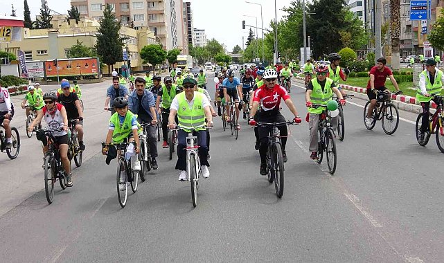 Adıyaman'da bisiklet turu düzenlendi