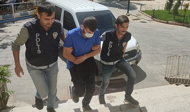 Adıyaman'da ikamet hırsızı tutuklandı