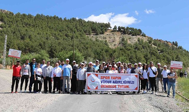 Adıyaman'da Sağlık İçin Hareket Et Günü etkinliği