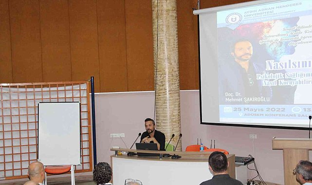ADÜ'de "Psikolojik sağlığımızı nasıl koruyabiliriz" etkinliği gerçekleştirildi