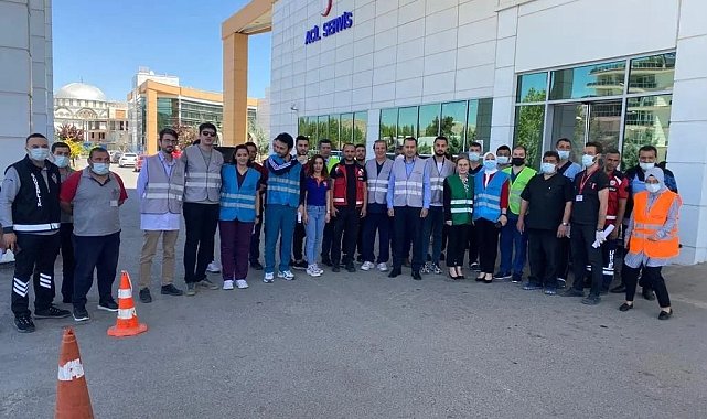 Afyonkarahisar'da 11 hastanede HAP tatbikatı