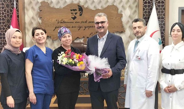 Ahlatcı Hemşireler Günü'nü kutladı