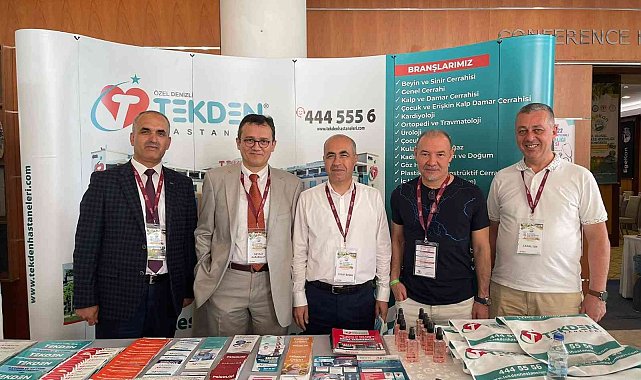 Aile Hekimliği Kongresinde Tekden Hastanesi standına yoğun ilgi