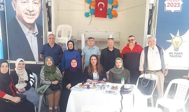 AK Nokta'da Yalova'da yapılanlar ve projeler halka anlatıyor