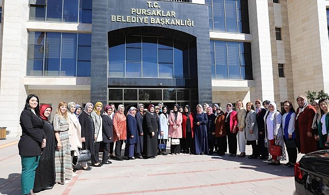 AK Partili hanımlar Pursaklar'da ağırlandı