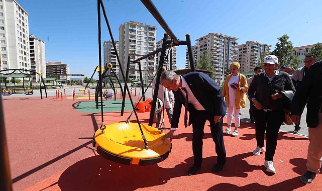 Akkent Mahallesi'ne yeni park