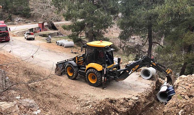 Akseki'de büz çalışması