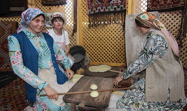 Alanya kültürünü yansıtan stantlar yoğun ilgi gördü