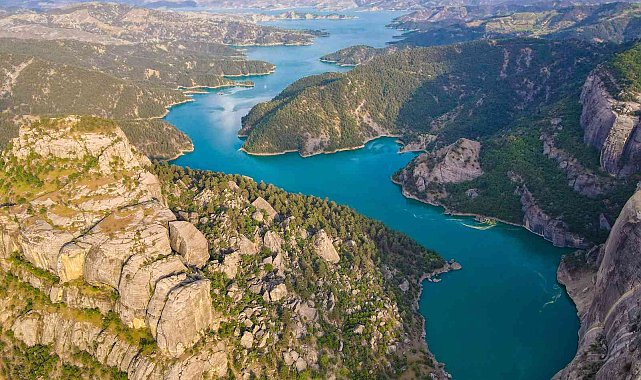 Ali Kayası'ndan kartpostallık görüntüler