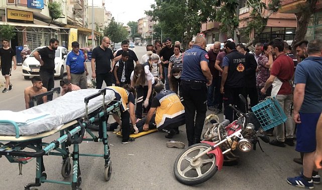 Alkollü sürücü yayaya çarptı: 3 yaralı