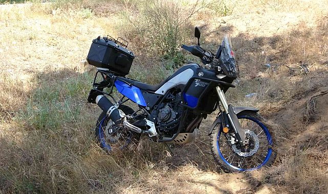 Alman turistler, kiralık motosikletle yoldan çıktı: 2 yaralı