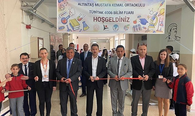Altıntaş'ta Bilim Fuarı
