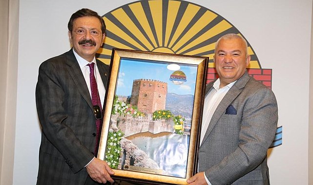 ALTSO Başkanı Şahin, Hisarcıklıoğlu&#039;na &#039;Marka&#039; şehir çalışmalarını anlattı