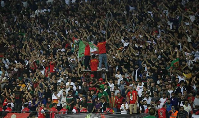 Amedspor-Tarsus İdman Yurdu maçında taraftar rekoru