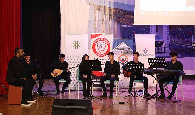 Anadolu Mektebi Kültür Kervanı programı Erzincan'da gerçekleştirildi