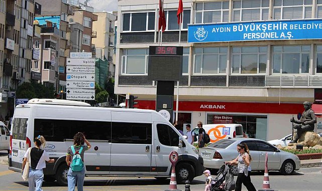 Ani sıcaklık artışı ile artan nem oranı Aydınlıları şaşırttı