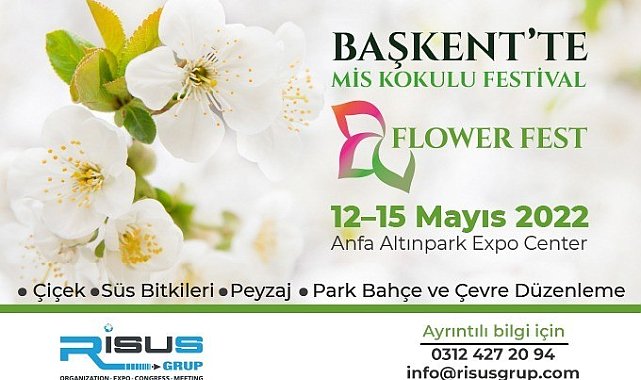 Ankara'da mis kokulu festival