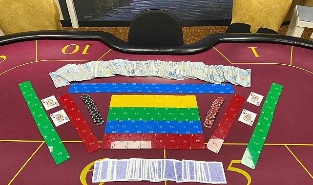 Antalya'da iki milyon 20 bin TL'lik kumar operasyonu