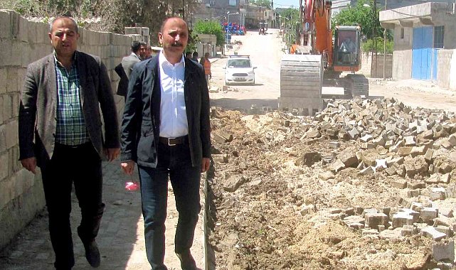 Araban caddelerine asfalt dökülecek