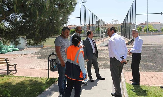 Argıncık Amatör Spor Tesisleri yenileniyor
