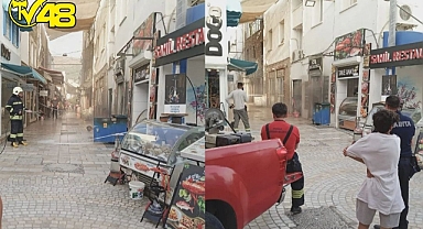 Arızalı Pano Yangına Neden Oldu