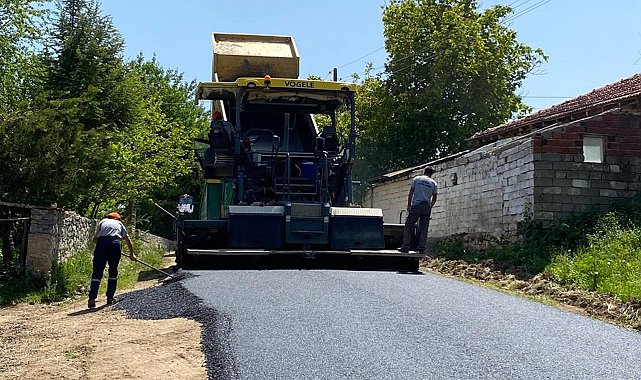 Asfalt yol yapım ve onarımı tüm hızıyla devam ediyor