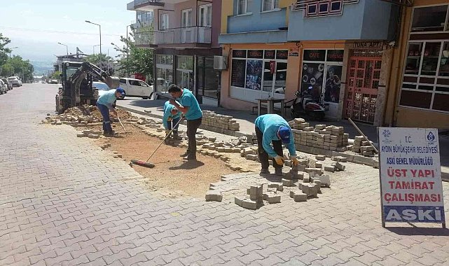 ASKİ Bozdoğan&#039;da altyapı ayağını güçlendiriyor