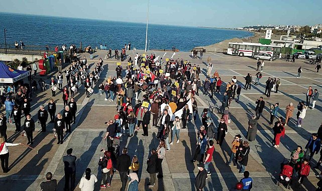 Atakum'da engelliler için farkındalık yürüyüşü