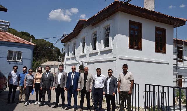 Atatürk Evi restorasyonunda sona doğru