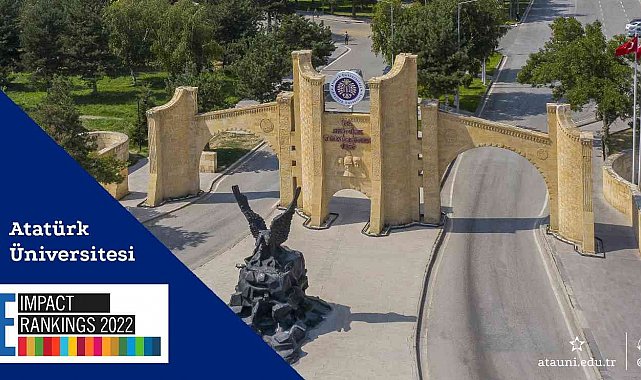 Atatürk Üniversitesi, The Impact Rankings 2022'de büyük bir başarı göstererek 17 başlıktan 16'sında yer aldı