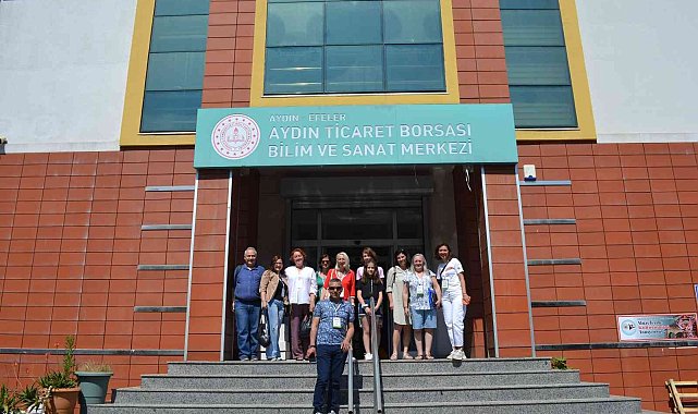 Aydın BİLSEM, proje ortaklarını Aydın&#039;da ağırladı