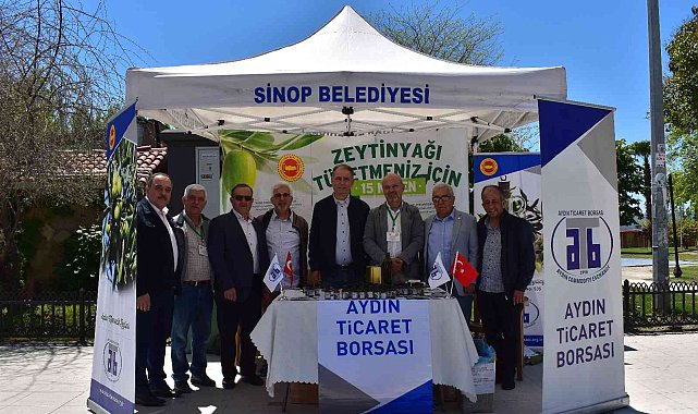 Aydın Memecik Zeytinyağı Sinop'ta tanıtıldı