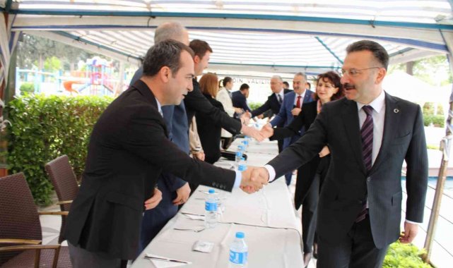 Aydın Protokolü Bayramlaştı