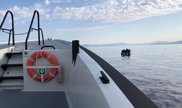 Aydın'da 37 düzensiz göçmen kurtarıldı