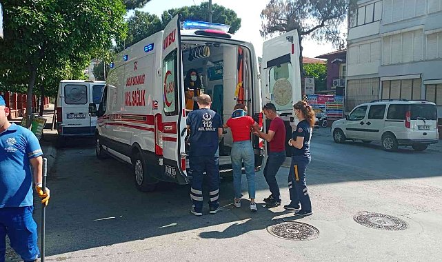 Aydın'da motosiklet kazası: 1 yaralı