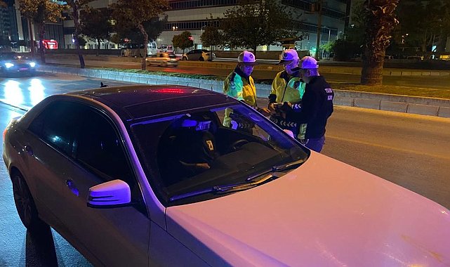 Aydın'da Nisan ayında bin 243 araç trafikten men edildi