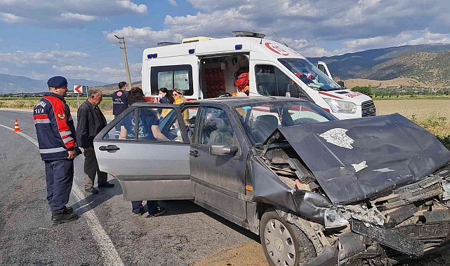 Aydın'da trafik kazası: 2 yaralı