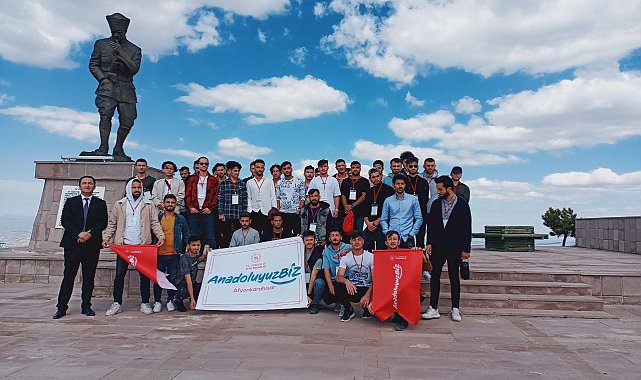 Aydın&#039;dan gelen 40 genç Afyonkarahisar&#039;ı gezdi