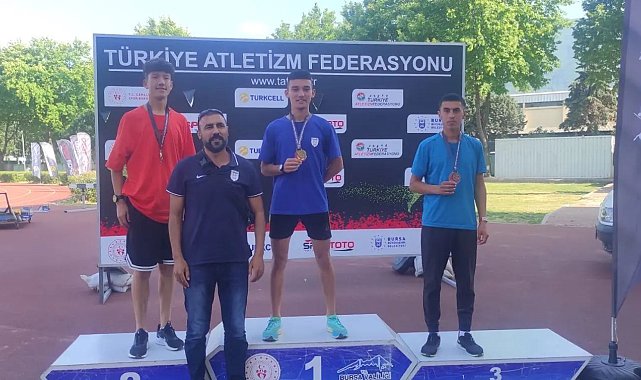 Aydınlı sporcudan çifte madalya