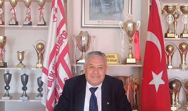 Ayvalıkgücü Belediyespor'da Başkan Taş kongrede aday olmayacak