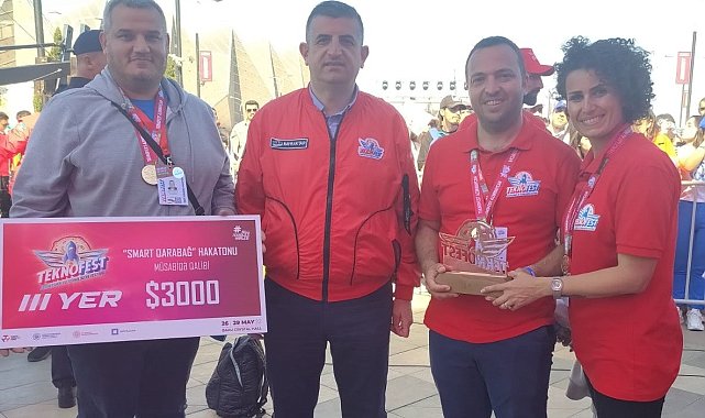 Azerbaycan&#039;da düzenlenen TEKNOFEST&#039;ten İzmir&#039;e ödül