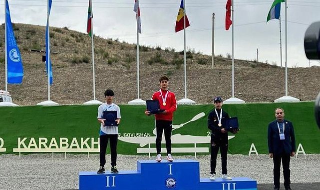 Azerbaycan'daki yarışlara Sakaryalı kano sporcuları damga vurdu