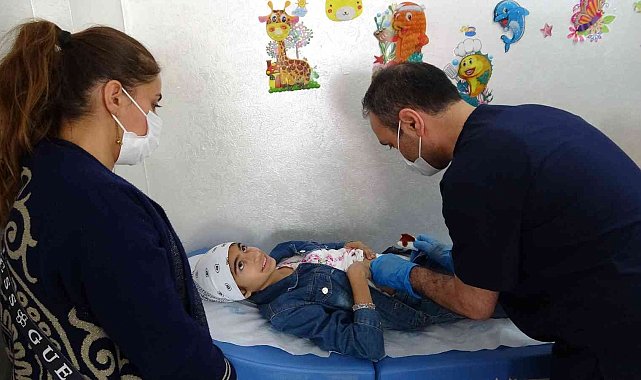 Azerbaycanlı minik Fatıma, Lokman Hekim Van Hastanesinde şifa buldu