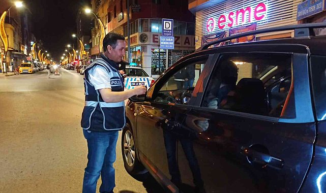 Bafra'da asayiş uygulaması