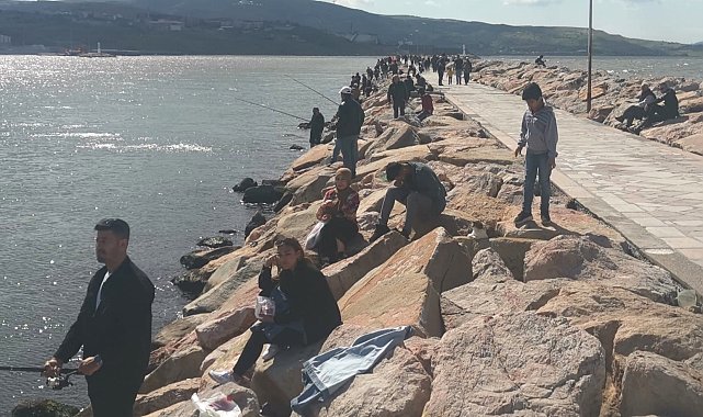 Bandırma iki günde hem kışı hem yazı yaşadı