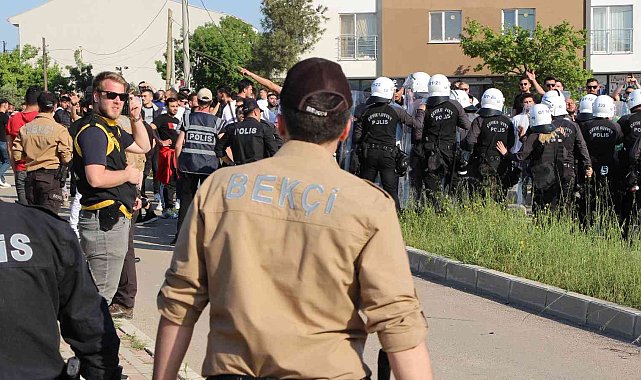 Bandırmaspor - Bursaspor maçı sonrasında arbede yaşandı