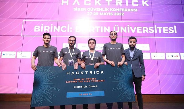BARÜ'lü öğrenciler "CTF" yarışmasında birinci oldu