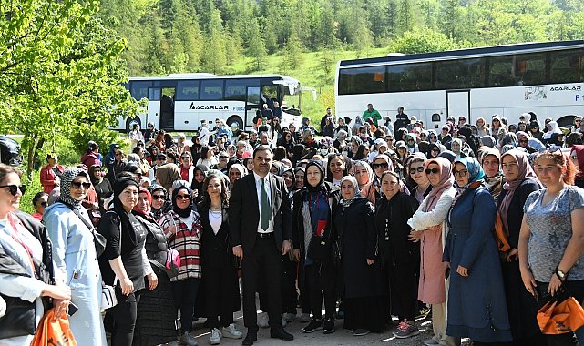 Başiskele'de anneler mola verdi